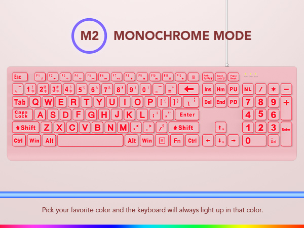 lighted keyboard