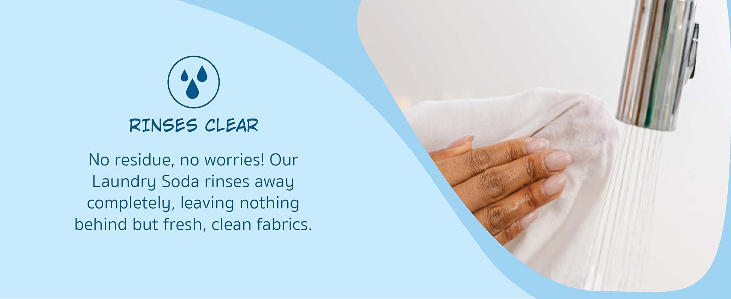 Rinses clear
