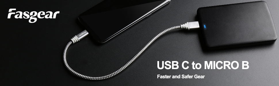 micro b to usb c hard drive cable external esata to usb c type c to micro b cord