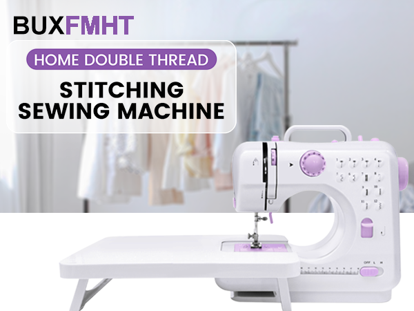 Sewing Machine with Extension Table, Mini Sewings Machines Portable Electric Sewing Machine