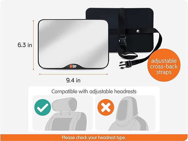 Compatible with adjustable headrests