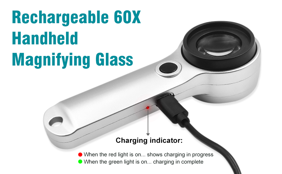 lighted magnifying glass handheld