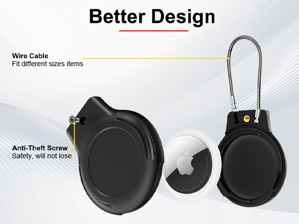 airtag keychain holder