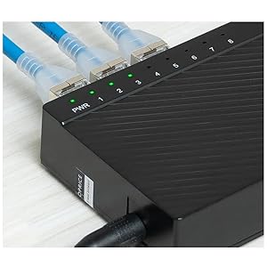 LED indicators allow you to see your network status at a glance, with simple diagnostics