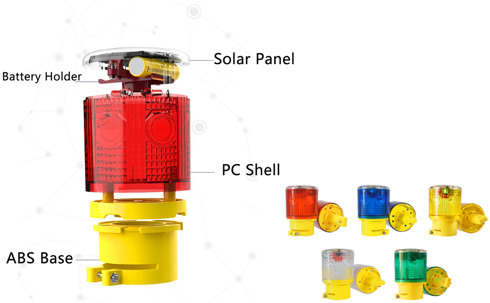 motion activated strobe light