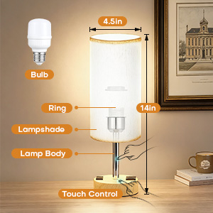 bedside lamp