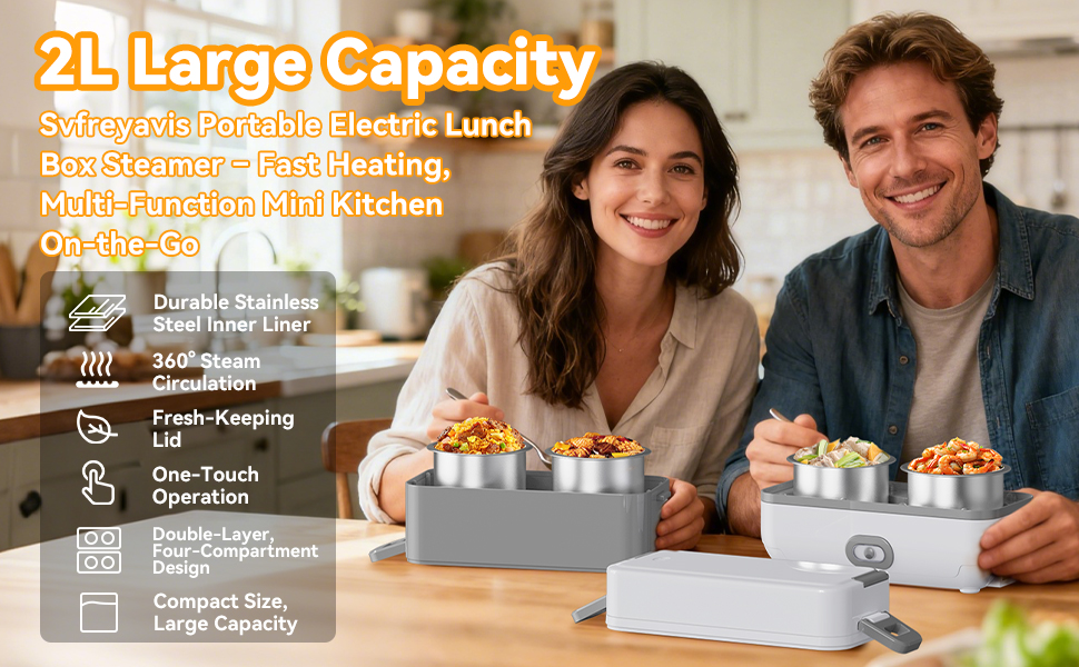 Electric Heated Lunch Box