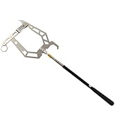 Klanata Boat Hook for Docking, Stainless Steel Dock Hook, U Type Threader Dock Hook Cable Wire Gu...