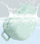 green silicone dog treat pouch