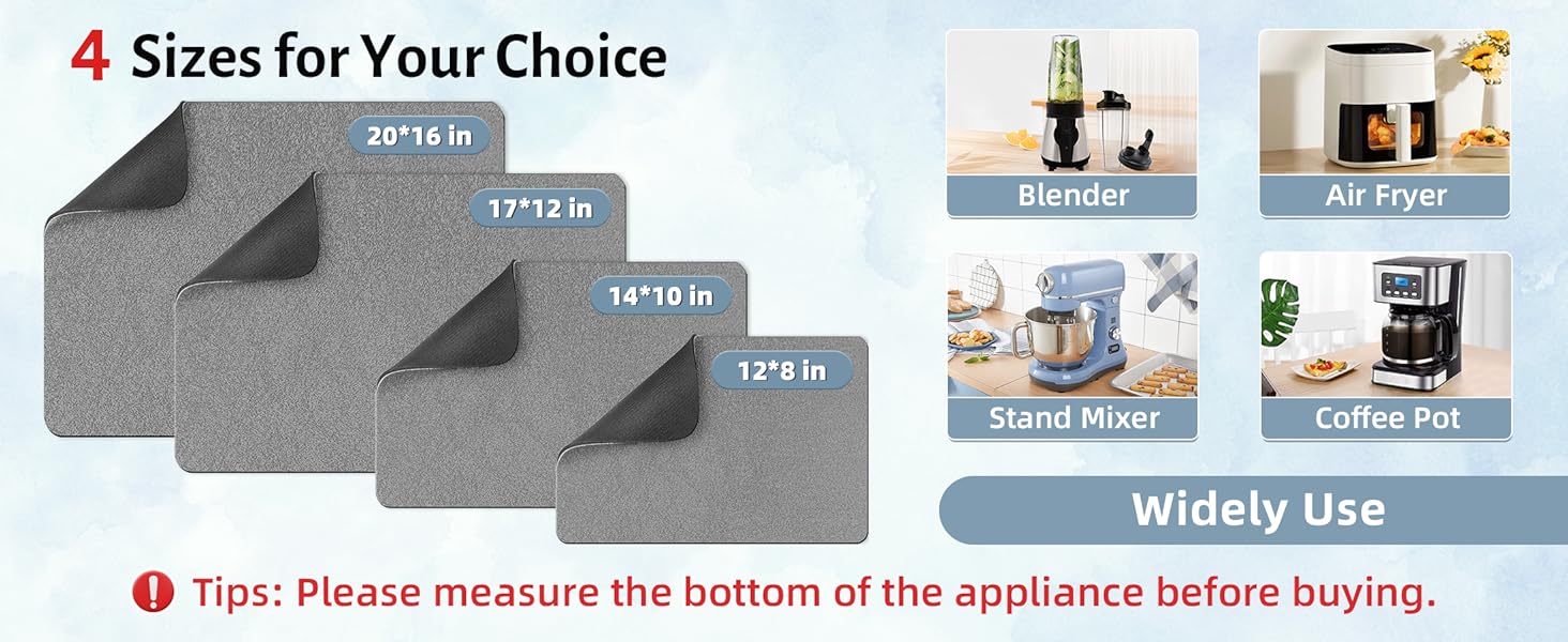 kitchen appliance sliders for countertop