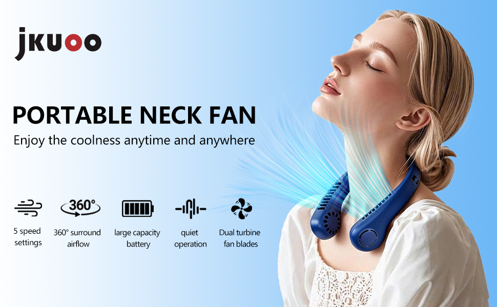 portable neck fan