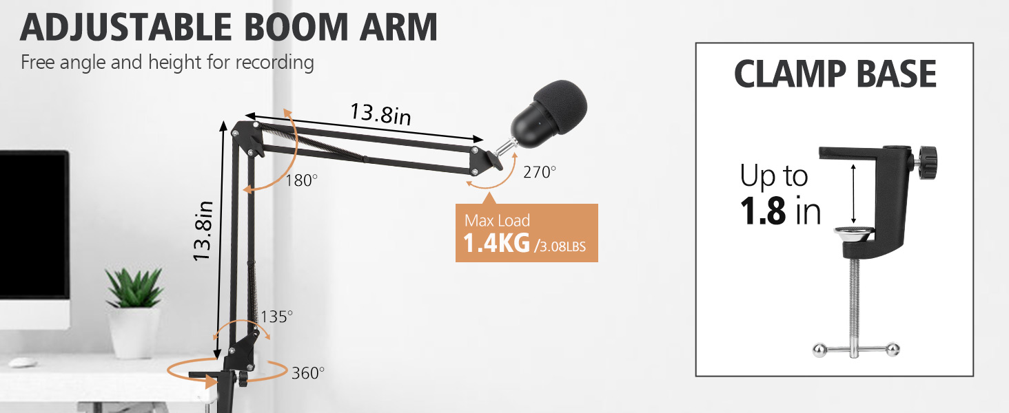 mic stand for razer seiren mini razer seiren mini arm stand boom arm razer seiren mini 