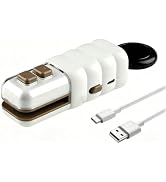 4 in 1 Mini Bag Sealer, Upgraded Mini Bag Sealer with Cutter and Magnet, USB C Rechargeable Chip ...