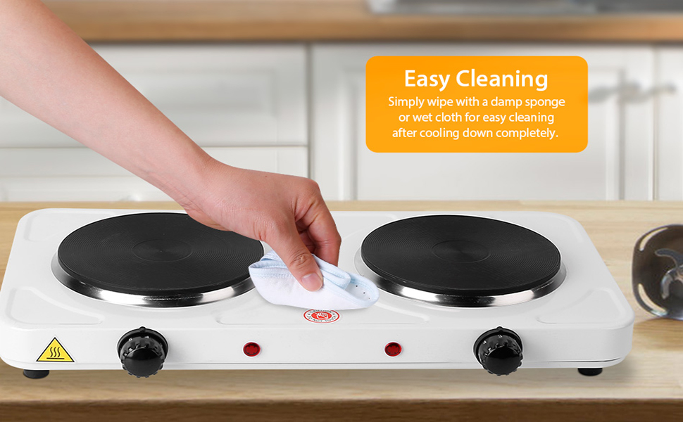 2000W Double Electric Burner