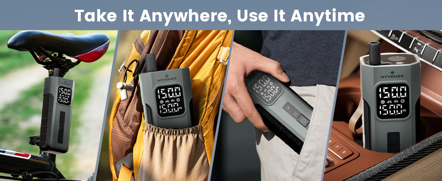 Tire Inflator Portable Air Compressor