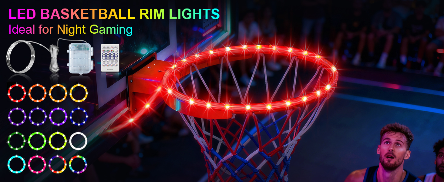 LED Basketball Hoop Lights