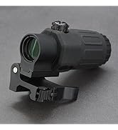 Yuvfireer G33 Outdoor Hunting 3X Vergrootglas Holographic Sight Scope Voor 20Mm Weaver Rail Mount...