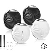 Air Tracker Tag, [MFi Certified] 4Pack Smart Tags, Pet Bluetooth Tracker for Apple Find My, Repla...