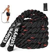 5lb Weighted Jump Rope for Men and Women, Adult Heavy Skipping Rope, Heavy Jump Ropes for Home Wo...