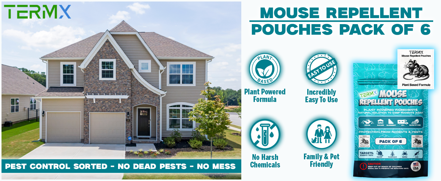 Mouse Repellent Pouches