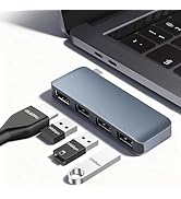 USB C Video Output Hub with 3 USB-A 3.2 10Gbps Ports and 4K@60Hz HDMI, Supports OS: Windows, Mac ...