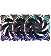 InWin Sirius Loop Addressable RGB Triple Fan Kit 120mm High Performance Cooling Computer Case Fan...