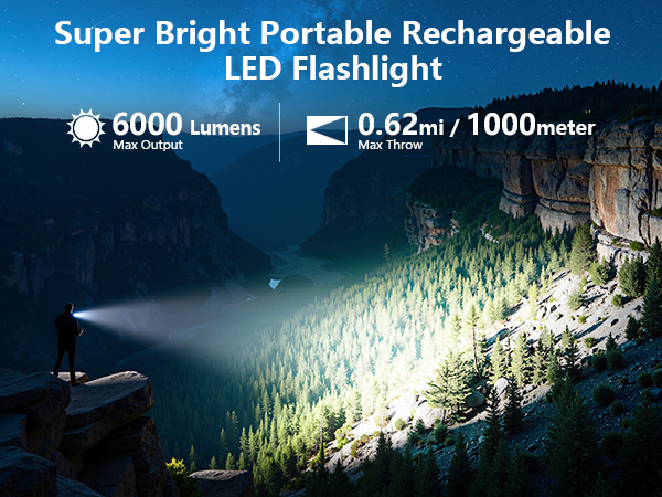 rechargeable flashlights