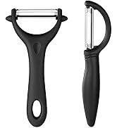 AUAUY 2PCS Potato Peeler, Y and I-Shaped Swivel Vegetable Peeler Set, Fruit Peeler for Kitchen, N...