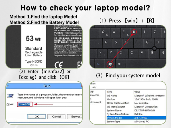 h5ckd 15v laptop battery