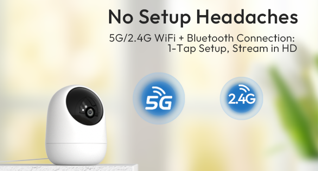 5G/2.4GHz Wifi