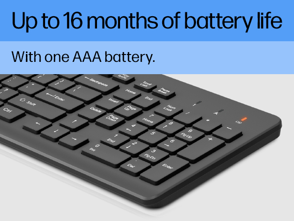 Up to 16 months of battery life