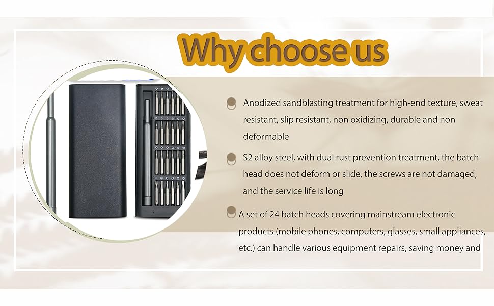 24-in-1 Small Precision Screwdriver Set