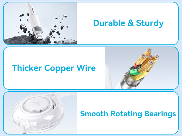 USB C fast charging cable