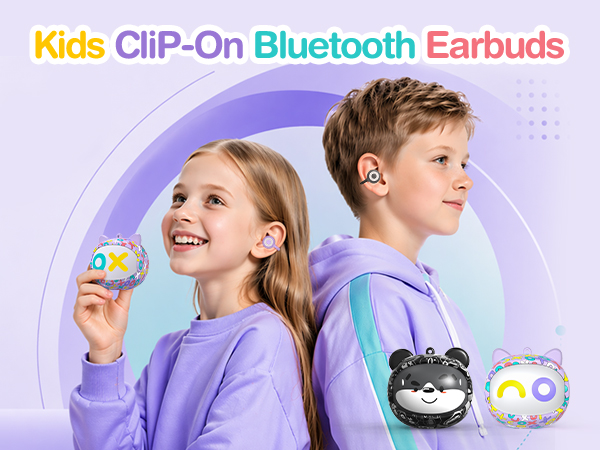 kids earbuds open ear earbuds clip on earbuds bluetooth headphones for kids headphones wireless