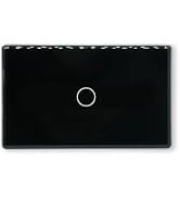 LOUYSGEN Smart Switch Aluminum Frame,2.5D Glass Panel,4.65 X 2.83 X 1.26 Inches,Need Neutral Wire...