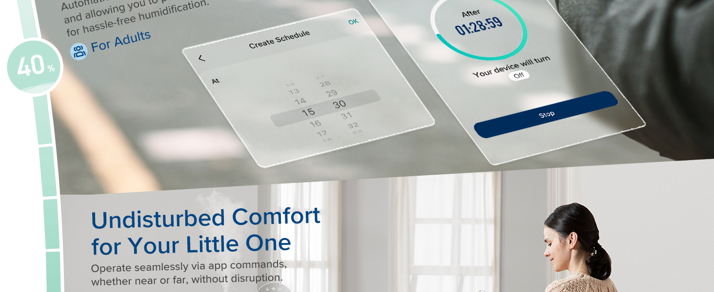 undisturbed comfort for your little one