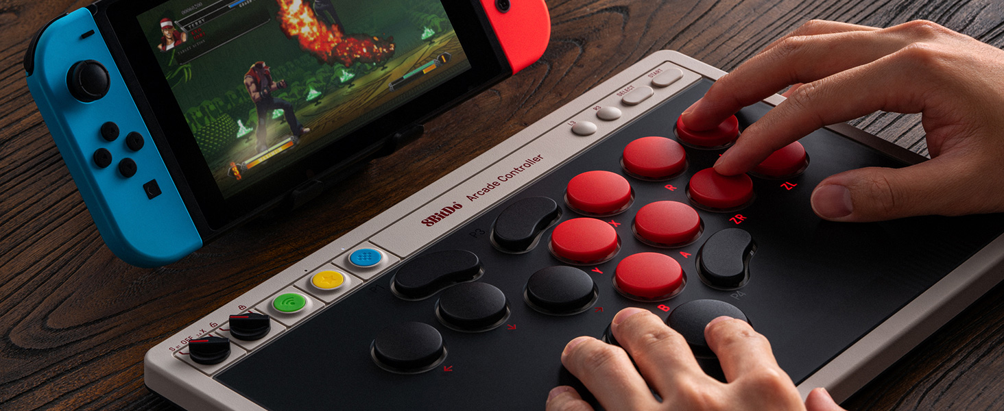 All-Button Arcade Stick; Fighting Game Controller; 2.4G Wireless Arcade Stick;