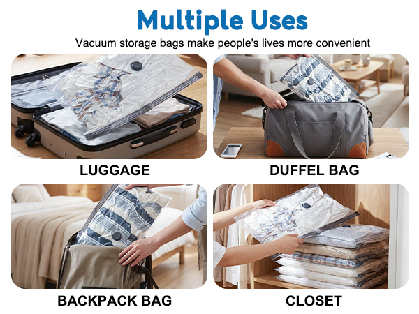 bolsas para guardar ropa al vacío