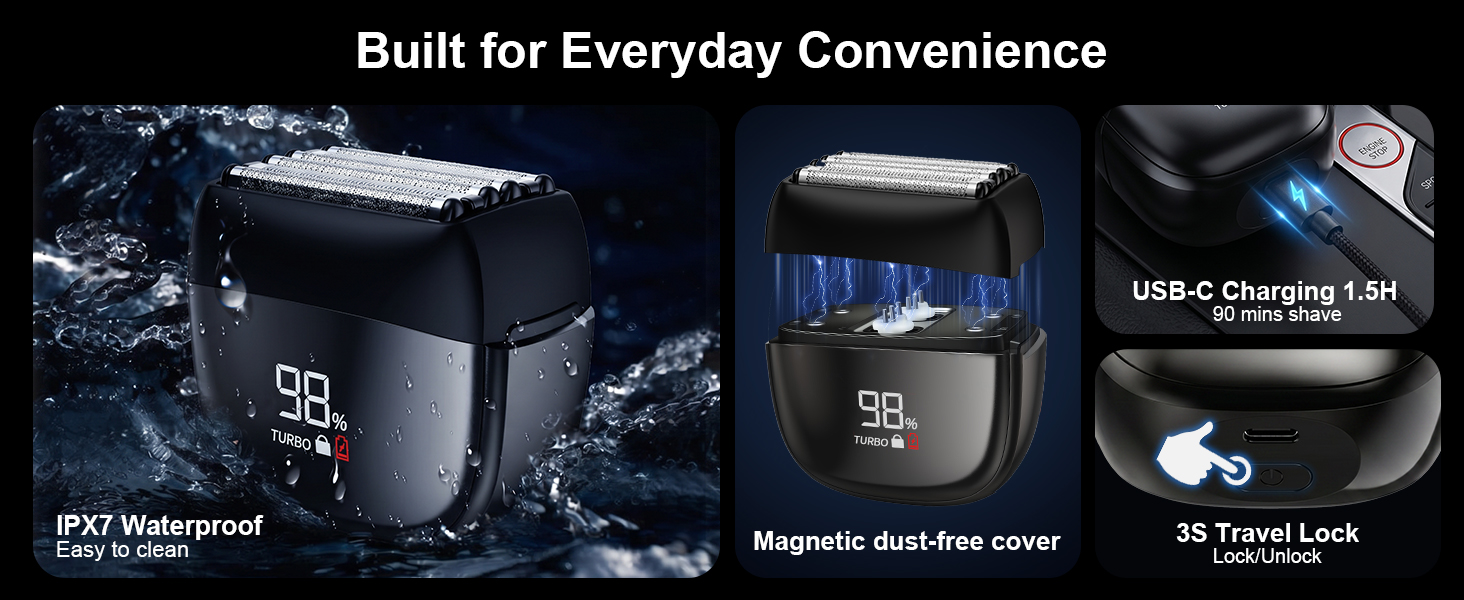 foil shavers for men