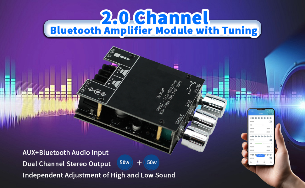 Bluetooth Amplifier Module