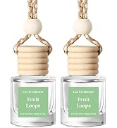 HoogaLife Car Air Freshener Diffuser 2 Pack Hanging Fruit Loops Car Air Freshener for Women 45+ D...