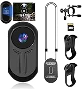 HSKAH Mini Body Camera 1080P, Thumb Size Wearable Action Body Cam with Magnetic Clip - Portable P...