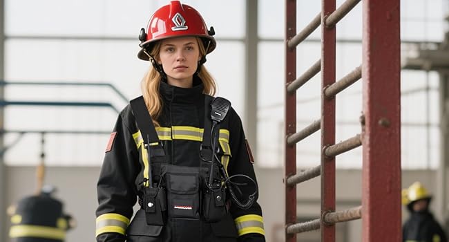 two way radios vest bag