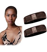 Dreamlover Wig Grip Bands, Dark Brown, 2 PCS