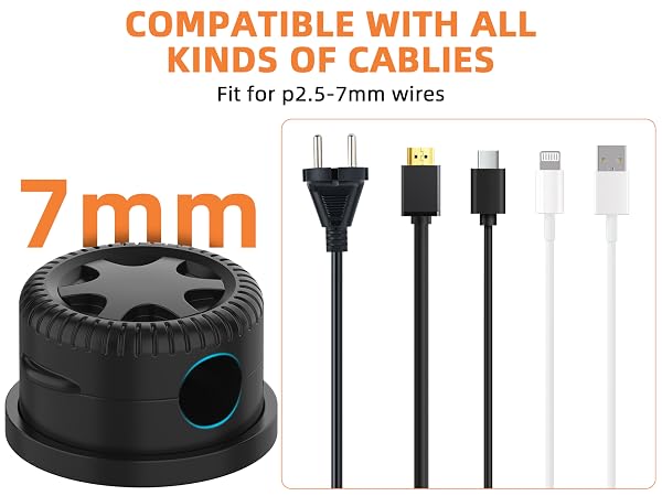 COMPATIBLE WITH ALLKINDS OF CABLIES