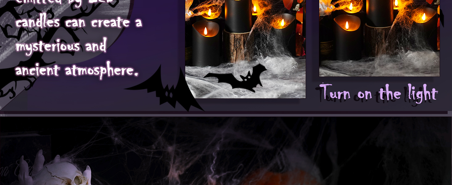 Halloween Flameless LED Candles