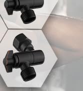 chrome shower arm