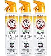 Arm and Hammer Shoe Refresher Spray, Multi-Purpose Odor Remover for All Types of Footwear, Shoe D...