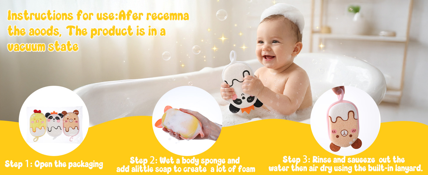 Baby Bath Loofah