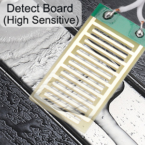 put the water detect board to position like Refrigerator